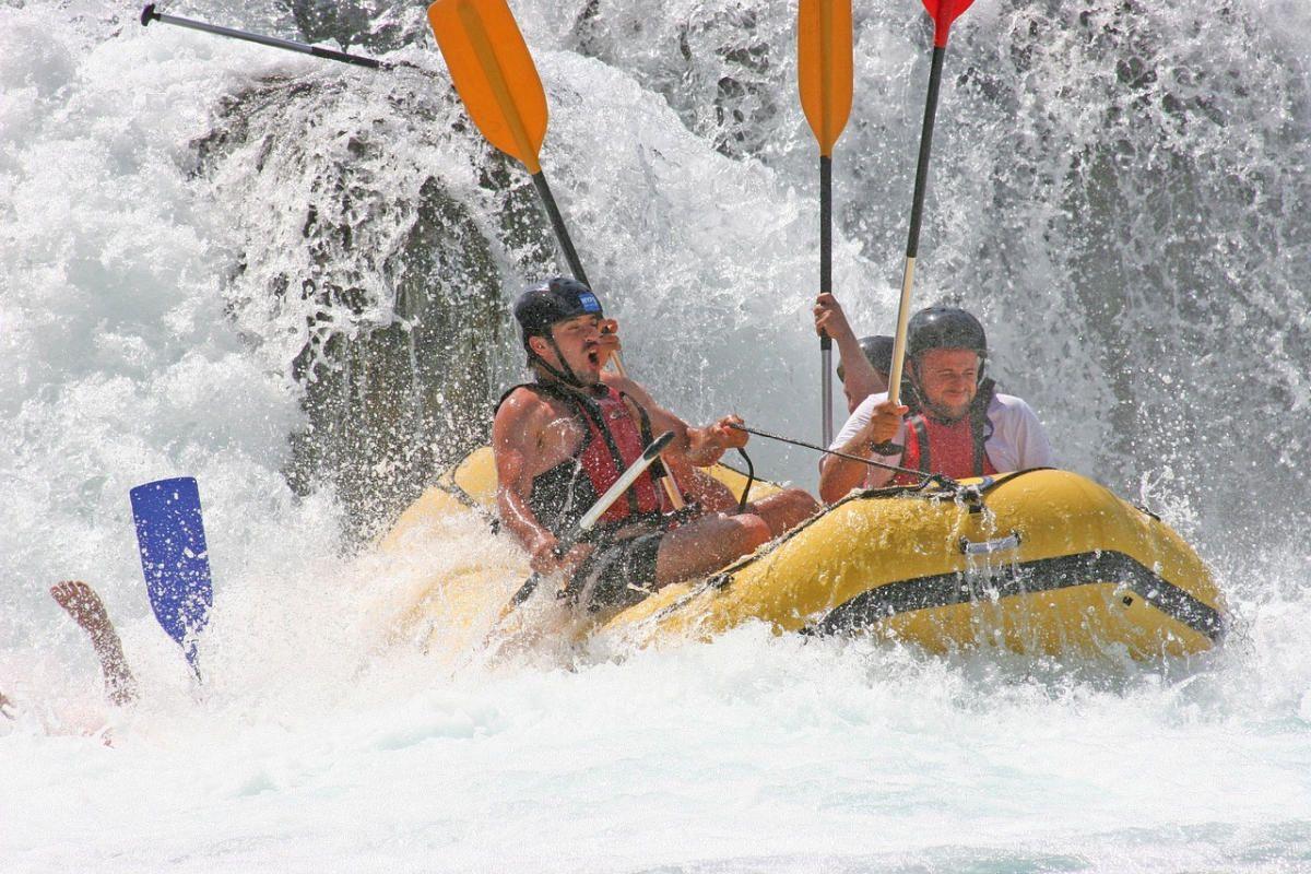 Rafting in Una National Park